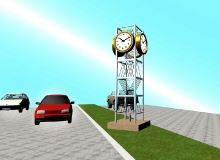 Ceasuri stradale 3D